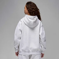 Jordan Flight Fleece Women's Satin-Lined Pullover Hoodie