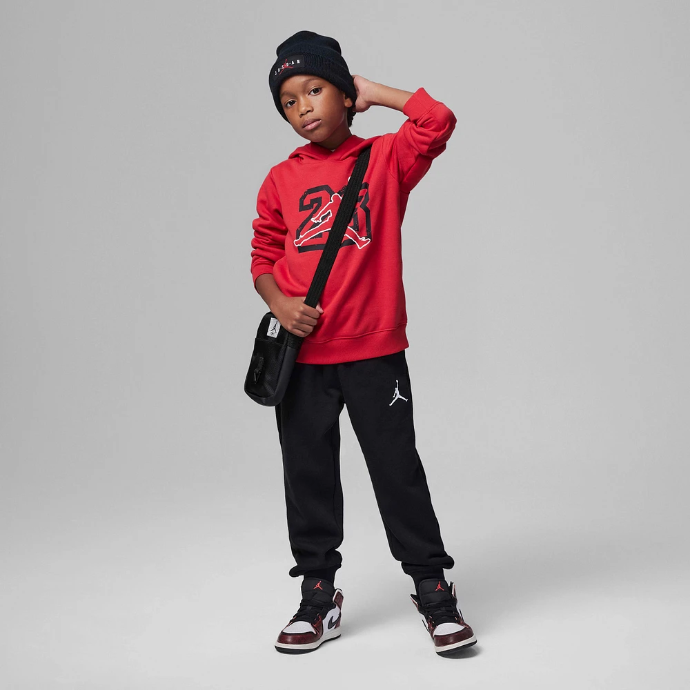 Jordan 23 Jumpman Fleece Pullover Hoodie Set Little Kids 2-Piece