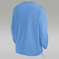 North Carolina Tar Heels Sideline Men's Nike College Long-Sleeve Windshirt