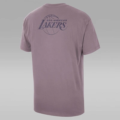 Los Angeles Lakers Courtside Statement Edition Men's Jordan NBA T-Shirt