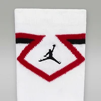 Jordan Big Kids' Diamond High Crew Socks (2 Pairs)