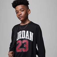 Jordan Practice Flight Long Sleeve Tee Big Kids T-Shirt