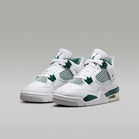 Air Jordan 4 Retro "Oxidized Green" Big Kids' Shoes