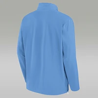 North Carolina Tar Heels Sideline Coach Men's Nike College 1/2-Zip Hooded Jacket