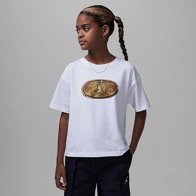 Jordan 1st Baby Blue Big Kids' T-Shirt