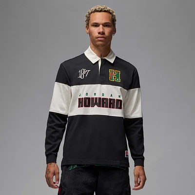 Jordan x Howard University Men's Long-Sleeve Rugby Top