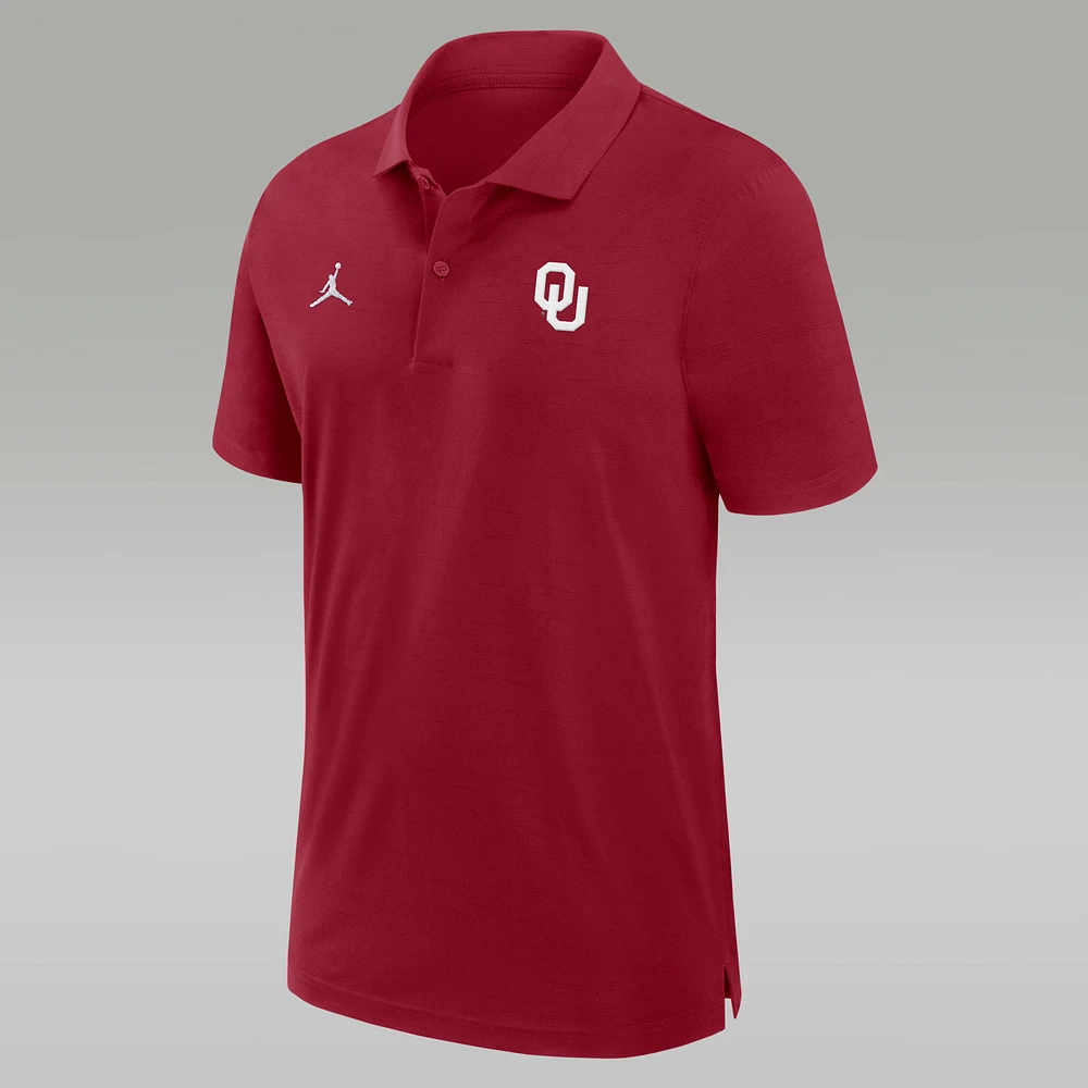 Oklahoma Sooners Sideline Men's Jordan Dri-FIT College Polo