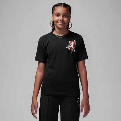 Jordan Big Kids' Floral Jumpman T-Shirt