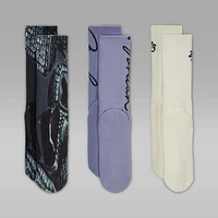 Jordan Big Kids' MVP Rings Crew Socks (3 Pairs)