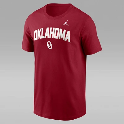 Oklahoma Sooners Campus Mascot Men's Jordan College T-Shirt