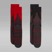 Jordan Dri-FIT Crew Socks (2-Pack) Big Kids'