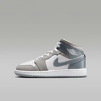 Air Jordan 1 Mid SE Big Kids' Shoes