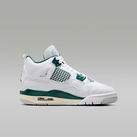 Air Jordan 4 Retro "Oxidized Green" Big Kids' Shoes