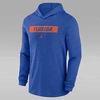 Florida Gators Sideline Men's Jordan Dri-FIT College Long-Sleeve Hooded Top