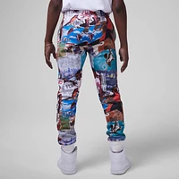 Jordan MJ Brooklyn Big Kids' Fleece Printed Pants