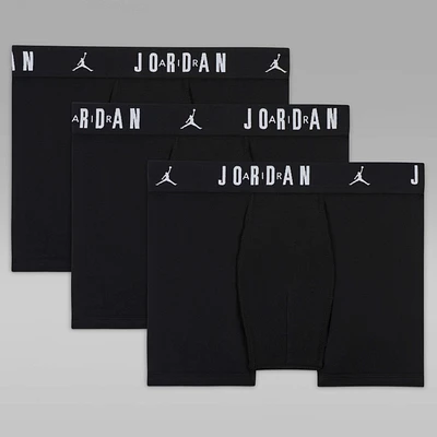 Jordan Flight Dri-FIT Big Kids' Cotton Boxer Briefs (3-Pack)