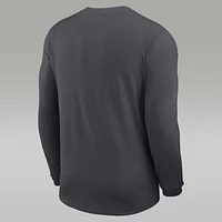 UCLA Sideline Coach Men's Jordan Brand Dri-FIT College Long-Sleeve Top