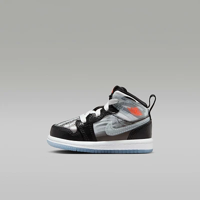 Jordan 1 Mid Sneaker School Baby/Toddler Shoes