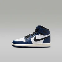 Jordan 1 Retro High OG "Midnight Navy" Little Kids' Shoes