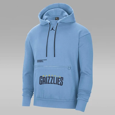 Memphis Grizzlies Courtside Statement Edition Men's Jordan NBA Fleece Pullover Hoodie