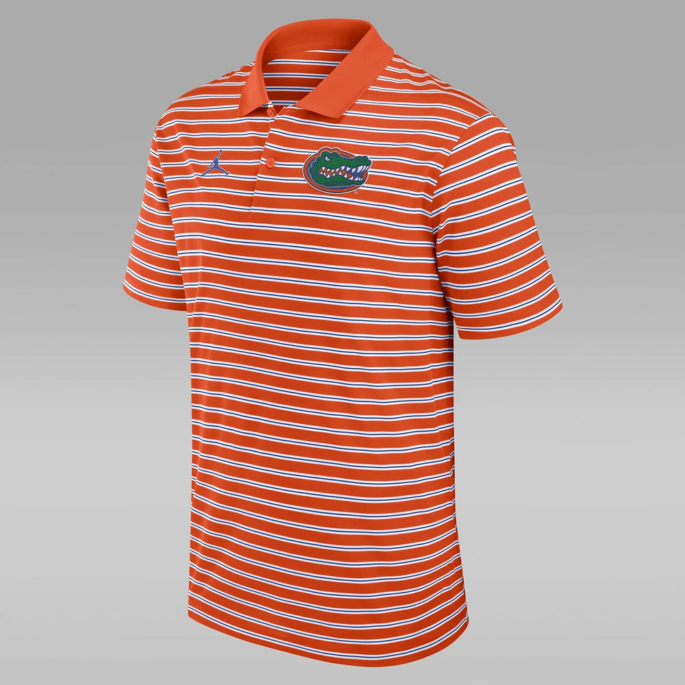 Florida Primetime Victory Striped Men's Jordan Brand Dri-FIT College Polo