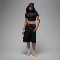 Jordan Women's Short-Sleeve Knit Crop Top