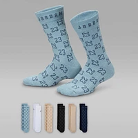 Jordan Monogram Essentials Big Kids' Crew Socks (6 Pairs)