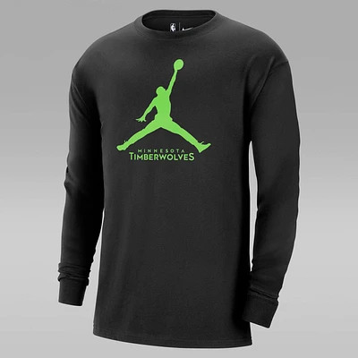 Minnesota Timberwolves Essential Men's Jordan NBA Long-Sleeve T-Shirt