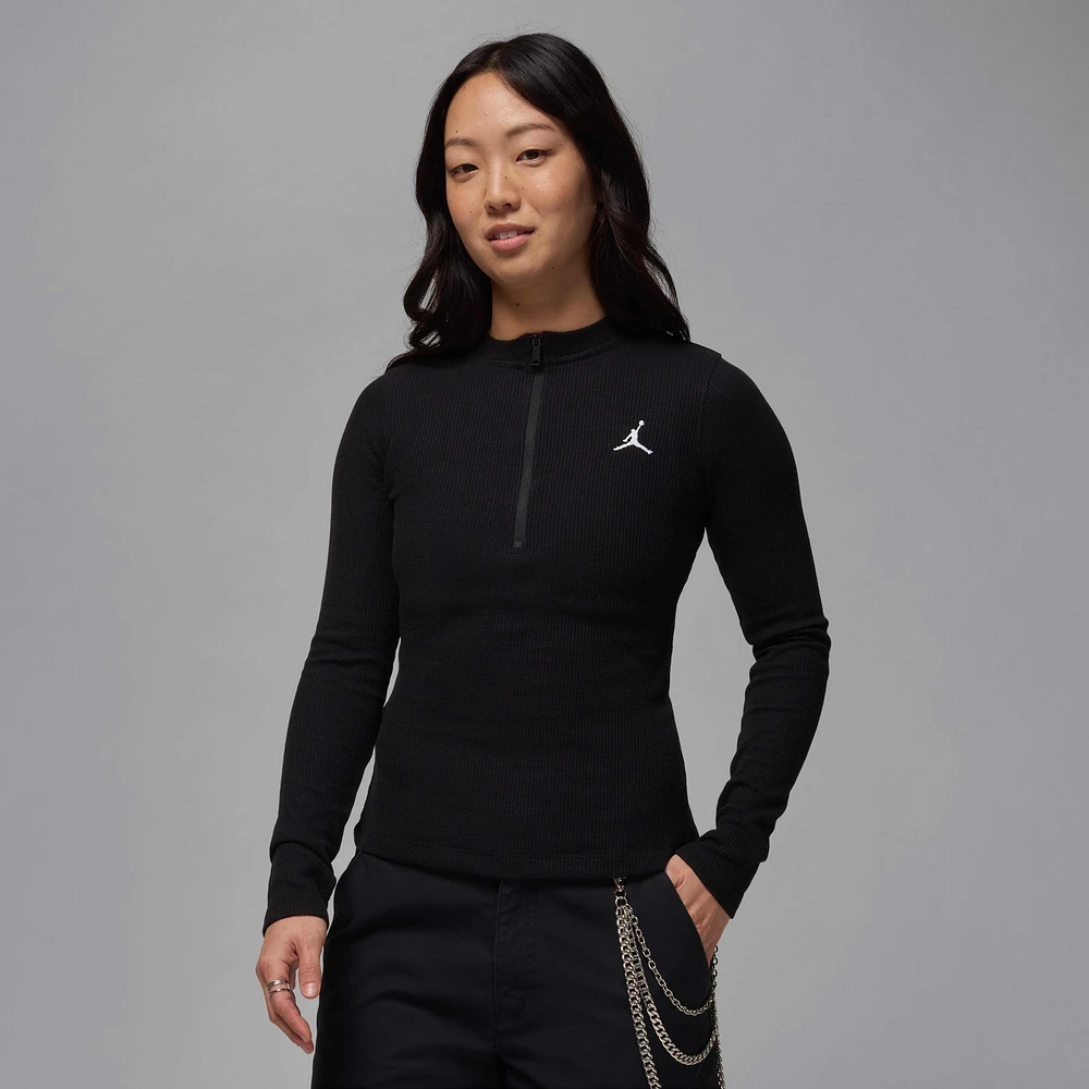 Jordan Women's Long-Sleeve 1/2-Zip Knit Top