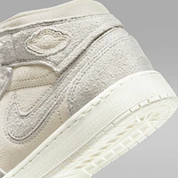 Air Jordan 1 Mid SE Craft Big Kids' Shoes