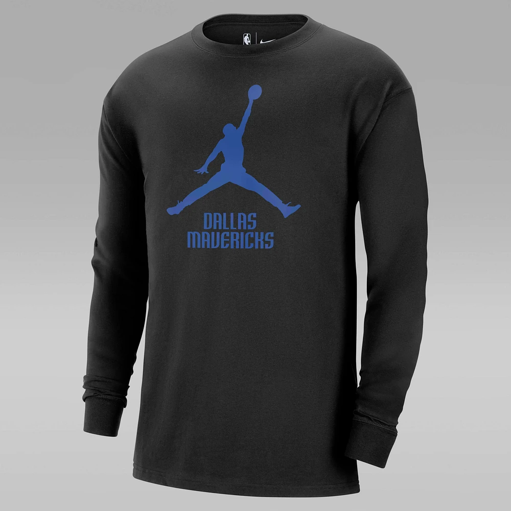 Dallas Mavericks Essential Men's Jordan NBA Long-Sleeve T-Shirt