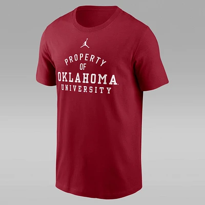 Oklahoma Sideline Mantra Men's Jordan Brand Dri-FIT College T-Shirt
