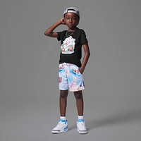 Jordan Dri-FIT Essentials Little Kids' Summer Pack Printed Mesh Shorts
