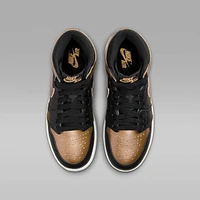 Air Jordan 1 High OG "Black and Gold" Big Kids' Shoes