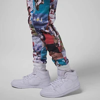 Jordan MJ Brooklyn Big Kids' Fleece Printed Pants