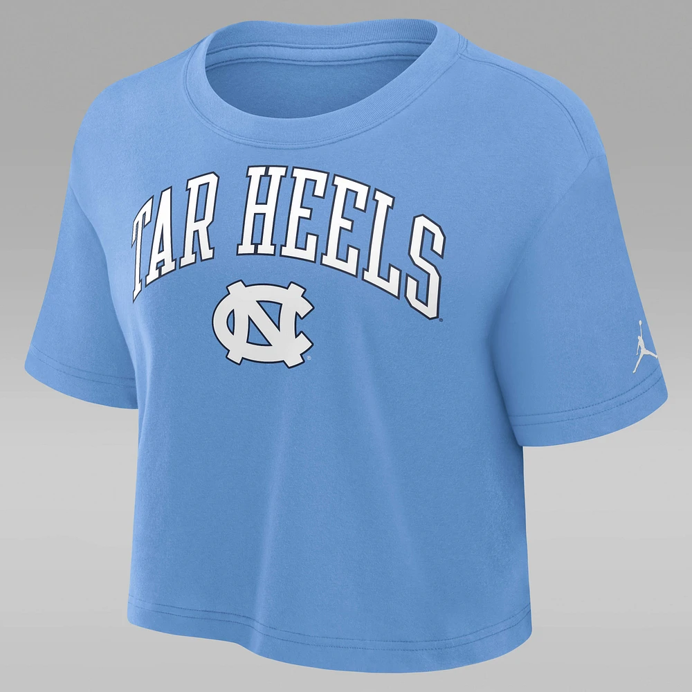 North Carolina Athletic Prep Arch Women's Jordan Brand Dri-FIT College Cropped T-Shirt