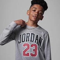 Jordan Practice Flight Long Sleeve Tee Big Kids T-Shirt