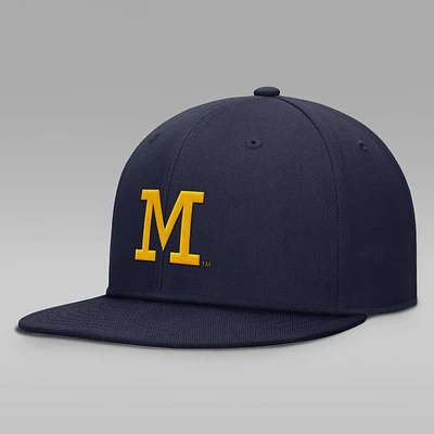 Michigan Wolverines Sideline Coaches Men's Nike Dri-FIT College Fitted Hat