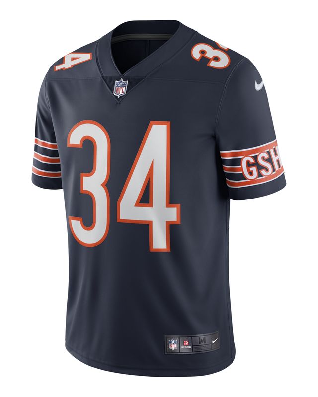 Justin Fields Chicago Bears Men's Nike Dri-FIT NFL Limited Football Jersey.