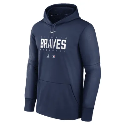 Atlanta Braves Nike Authentic Collection Early Work Tri-Blend