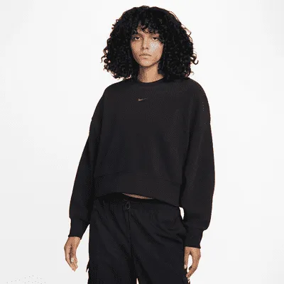 Nike Sportswear Plush Women's Mod Crop Crew-Neck Sweatshirt. Nike.com