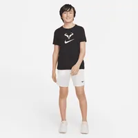 NikeCourt Dri-FIT Rafa Big Kids' Tennis T-Shirt. Nike.com