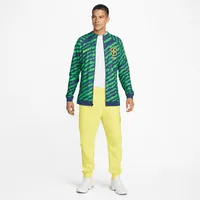 Brasil Academy Pro Men's Full-Zip Knit Soccer Jacket. Nike.com