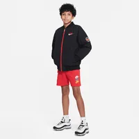 Nike Sportswear Big Kids' (Boy's) Fleece Cargo Shorts. Nike.com