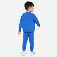 Nike Sportswear "Art of Play" Fleece Crew Set Toddler 2-Piece Set. Nike.com