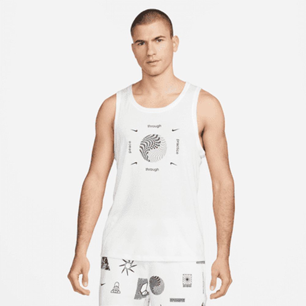 Haut sans manches Nike Yoga Dri-FIT pour Homme. FR