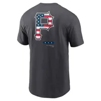 Pittsburgh Pirates Americana Men's Nike MLB T-Shirt. Nike.com