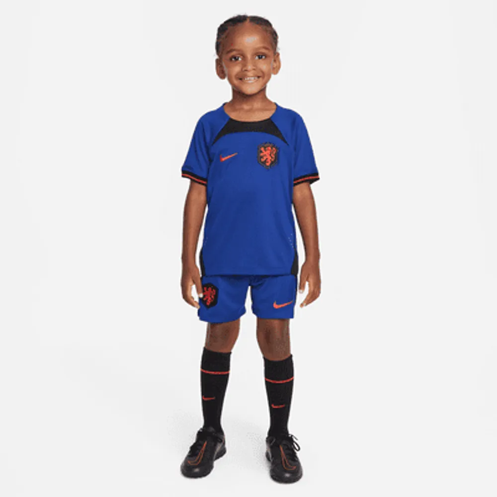 Nike Netherlands 2022/23 Away Younger Kids' Football Kit. Nike UK