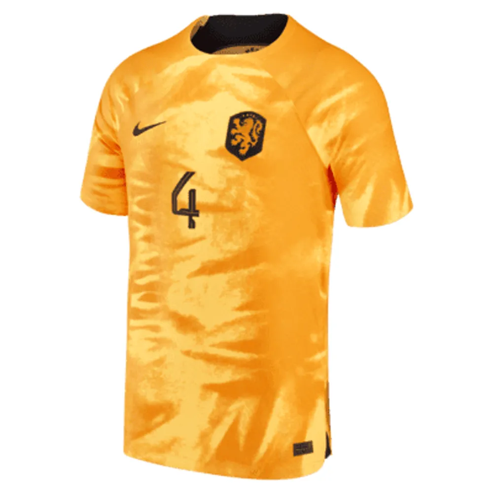 Netherlands National Team 2022/23 Vapor Match Home (Virgil van Dijk) Men's Nike Dri-FIT ADV Soccer Jersey. Nike.com