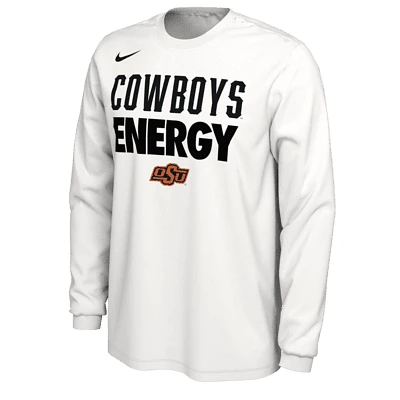 Oklahoma State Men's Nike College Long-Sleeve T-Shirt. Nike.com